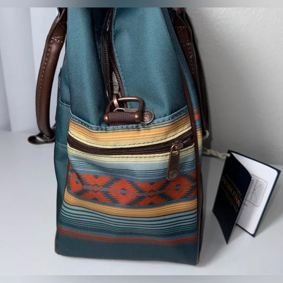 Pendleton Southwest Print Weekender Travel Bag Adjustable Strap Luggage NWT